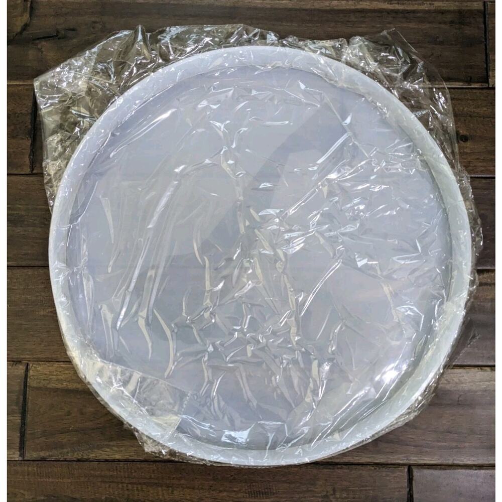 19" Large Round Table Tray Silicone Mold Epoxy Resin Diy Craft Crafting New